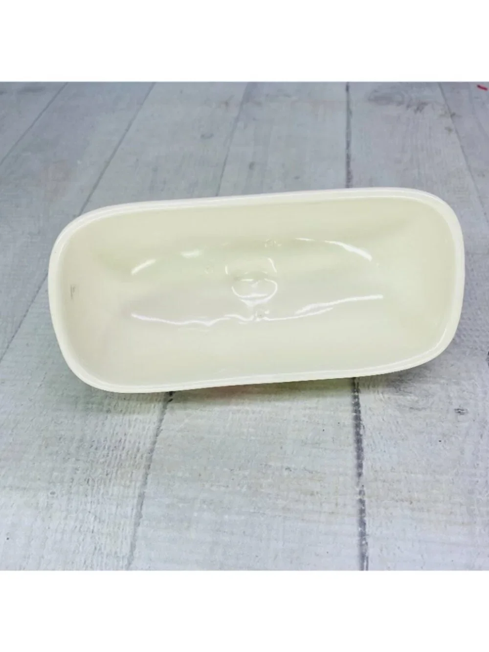 MCM Metlox Poppytrail Vernon VINTAGE PINK Grapes 1/4 Pound Covered Butter Dish